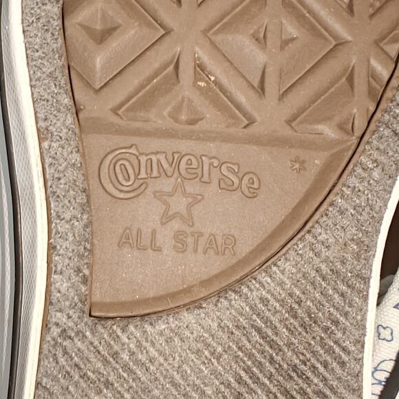 Converse Girls Kid Youth Size 2 All Star Rainbow Castle Rainbow Low Top 372944F - Picture 8 of 9